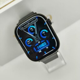 ساعت هوشمند اپل واچ سری 9 بند فلزی رولکس  مشکی کیفیت فوق العاده گارانتی 6 ماه صفحه امولد فروش به صورت تکی به قیمت عمده