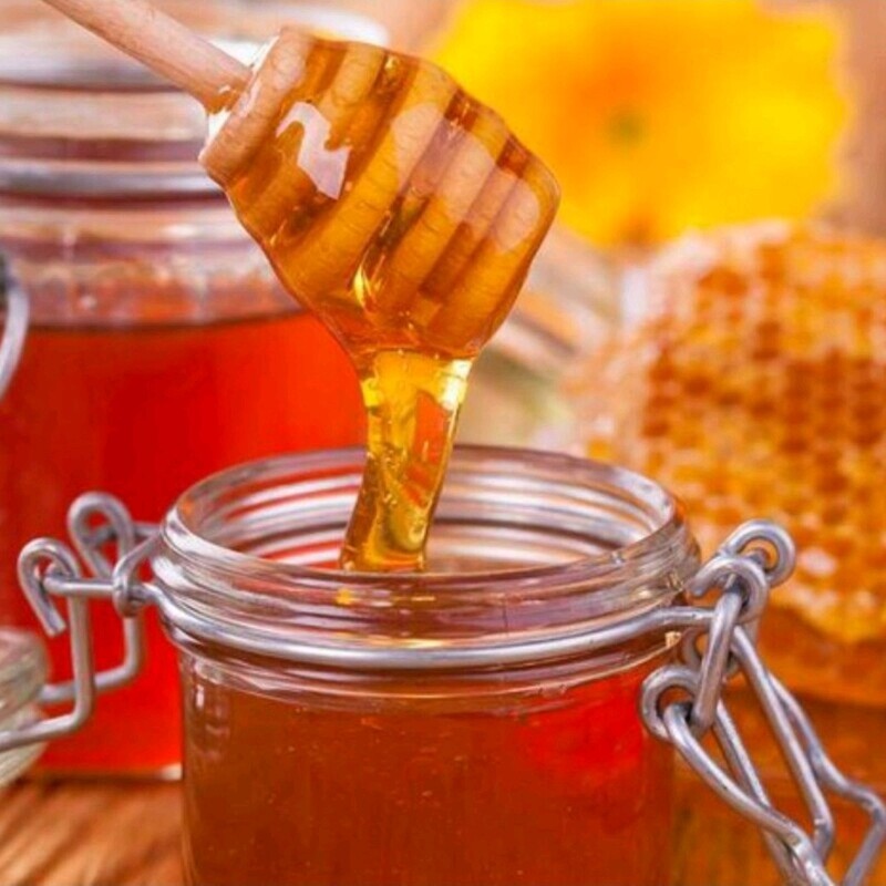عسل کنار  با کیفیت بسته 500 گرمی محصول امسال 
