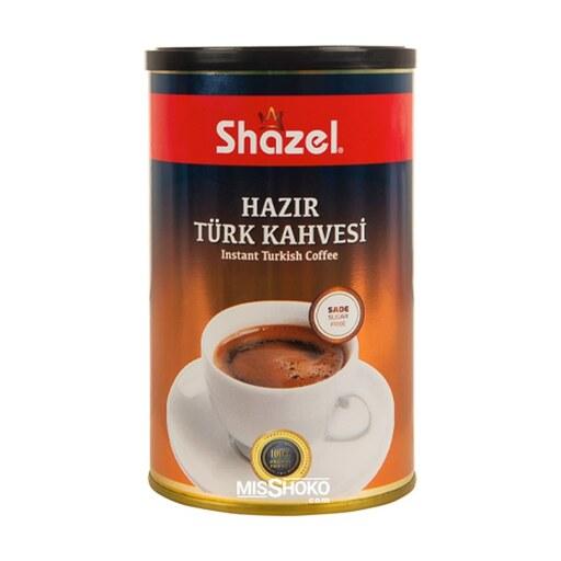 قهوه ترک فوری بدون قند شازل 250 گرمی محصول ترکیه