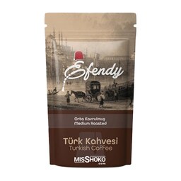 قهوه ترک افندی سنتی 200 گرمی 100 درصد عربیکا  محصول ترکیه