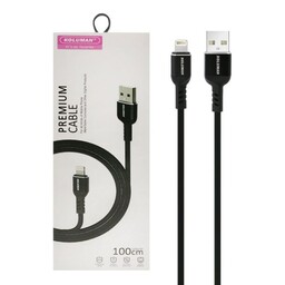  کابل تبدیل USB به USB-C کلومن مدل KD-25 طول 1 متر مشکی