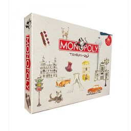 بازی مونوپولی طهرون (MONOPOLY TEHRAN) محصول میپل کینگ