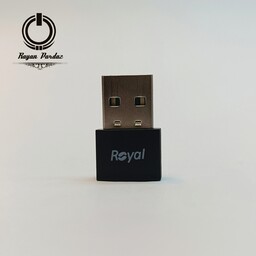 دانگل بلوتوثی رویال مدل RW-128 رنگ مشکی 