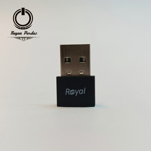 دانگل وایرلس رویال مدل RW-128 رنگ مشکی 