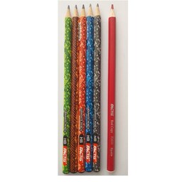 5 عدد مداد مشکی فکتیس به همراه 1 عدد مداد قرمز 
