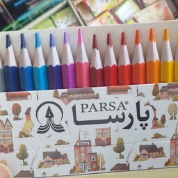 مداد رنگی 24 رنگ پارسا