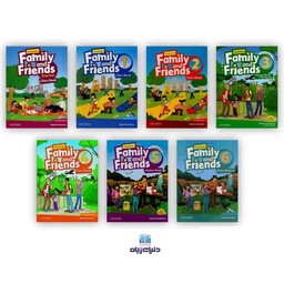 Family and Friends American  Starter + 1+2+3+4+5+6+CD پک کامل فمیلی فرندز ویرایش دوم