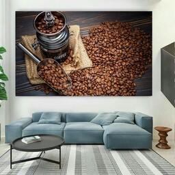 تابلو شاسی طرح قهوه مدل دانه و آسیاب کد AR1210