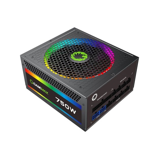 منبع تغذیه کامپیوتر گیم مکس مدل RGB-750w-G