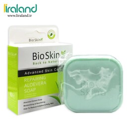 صابون مرطوب کننده ارگانیک آلوئه‌ورا بایو اسکین (Bio Skin)