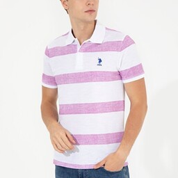 پولوشرت مردانه رصان بنفش برند u s polo assn G081SZ011.000.1358746