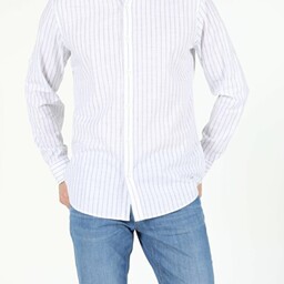 پیراهن آستین بلند مردانه رصان سفید برند colin s .CL1054061_Q1.V1_WHT