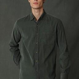 پیراهن آستین بلند مردانه رصان سبز لوفیان TYC00600427624