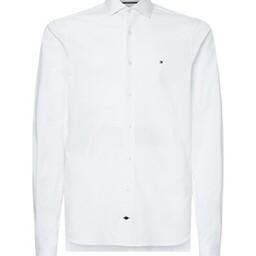پیراهن آستین بلند مردانه رصان سفید تامی هیلفیگر MW0MW20533