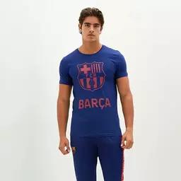 تی شرت ورزشی مردانه ال سی وایکیکی مدل هواداری بارسلونا