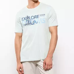 تی شرت آستین کوتاه مردانه ال سی وایکیکی مدل سوپر پنبه آنتی باکتریال