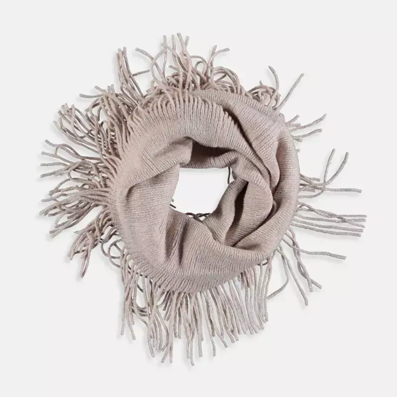 شال گردن بافتنی زنانه ال سی وایکیکی مدل رینگی شاینی آنتی باکتریال
