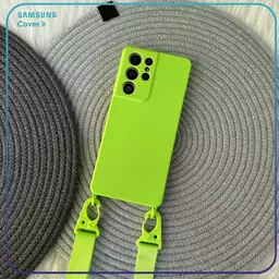 قاب لندیارد محافظ لنزدار مناسب برای گوشی سامسونگ S23 ultra آبی آسمانی