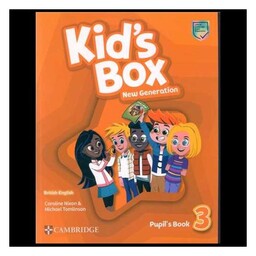 Kids Box 3 New Geeration  British کتاب دانش آموز کتاب کار سی دی