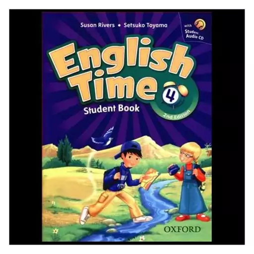 کتاب English Time (4) (St+Wb+Cd) (رحلی)(جنگل)