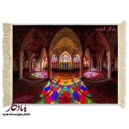تابلو فرش ماشینی طرح مسجد نصیرالملک شیراز کد am32 - 100*50