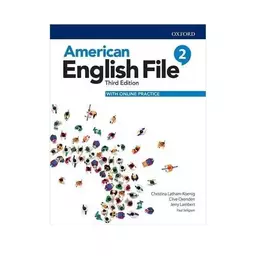 کتاب American  English file 2 (3rd) 2 SB+WB +CD ( اندازه وزیری )