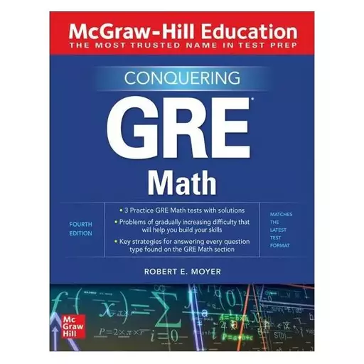 کتاب McGraw Hill Education Conquering GRE Math 4th