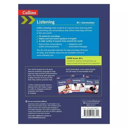 کتاب Collins English for Life Listening B1