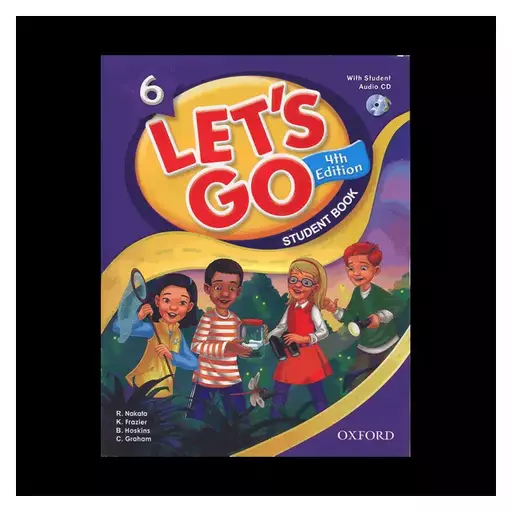 کتاب وزیری Lets Go 6 Student Book + workbook  4th