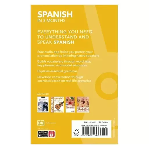 Spanish in 3 Months کتاب