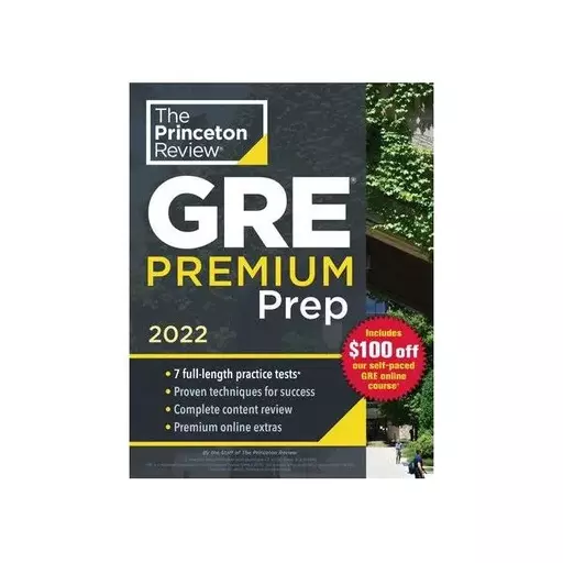 کتاب Princeton Review GRE Premium Prep 2022