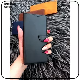 کیف چرمی مگنتی مناسب برای گوشی سامسونگ S8 plus قرمز