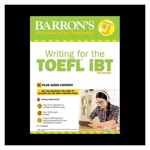 Barrons Writing For The TOEFL IBT 6TH+CD کتاب تافل