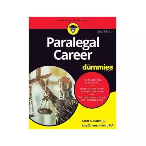 Paralegal Career For Dummies خرید کتاب زبان