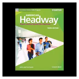 American Headway Starter 3rd SB+WB+DVD کتاب زبان