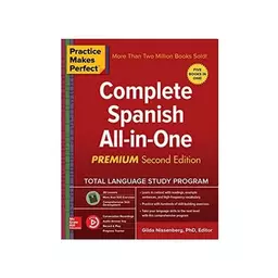 Complete Spanish All in One Premium Second Edition  کتاب زبان اسپانیایی