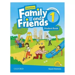 American Family and Friends 1 2nd ( کتاب اصلی + کتاب کار + CD ) (اندازه کتاب وزیری)