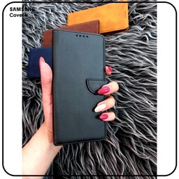 کیف چرمی مگنتی مناسب برای گوشی سامسونگ Note9 مشکی