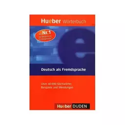 Huber Worterbuch Deutsch Als Fredsprache کتاب آلمانی ( دیکشنری آلمانی )