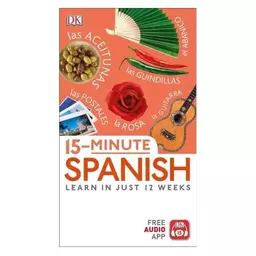 کتاب 15Minute Spanish Learn in Just 12 Weeks