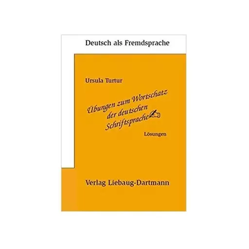 کتاب ubungen zum Wortschatz der deutschen Schriftsprache Dartman