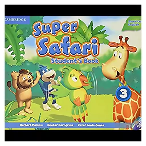 کتاب American Super Safari 3 SB+WB+CD+DVD