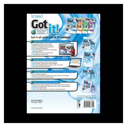 Got it 2B 2nd+DVD کتاب زبان