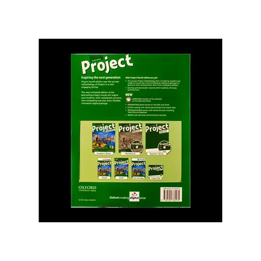 Project 3 fourth Edition +cd کتاب زبان