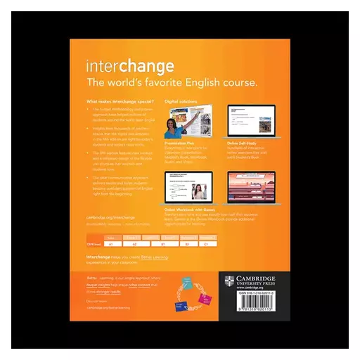 Interchange 5th Intro SB+WB+CD ( اندازه رحلی ) خرید کتاب اینترچنج اینترو ویرایش پنجم