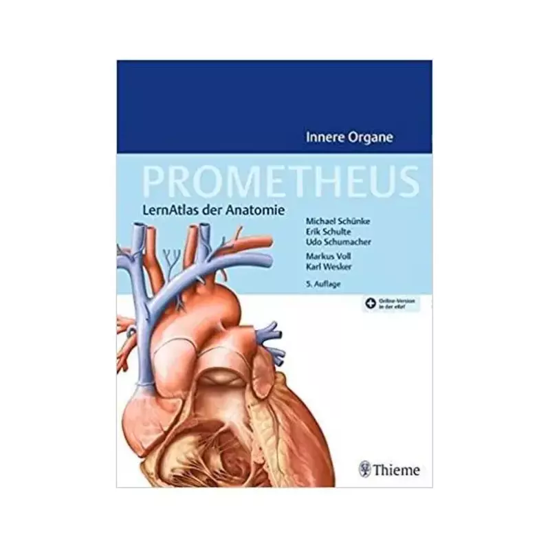 کتاب PROMETHEUS Innere Organe LernAtlas Anatomie (سیاه سفید)