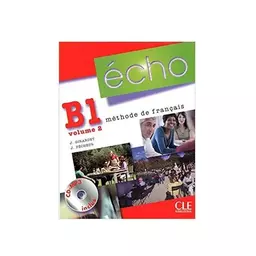 کتاب echo B1 volume 2 livre de leleve + cahier+ cd