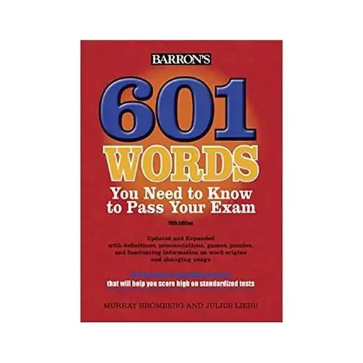 کتاب 601Words You Need to Know to Pass Your Exam 5th edition