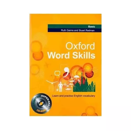 کتاب oxford word skills Basic + Intermediate + Advanced+cd (سایز بزرگ رحلی) پک کامل آکسفورد ورد اسکیلز