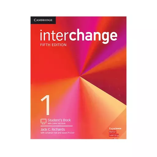 Interchange 5th 1 SB+WB+CD ( اندازه وزیری ) کتاب اینترچنج 1 ویرایش پنجم